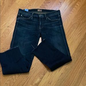 Cropped jeans by Mother